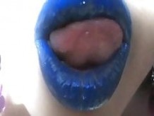 Los labios azules te hacen enviar