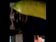 el chat de video apesta a banana