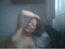 Increíble orgasmo consolador jugar en la webcam