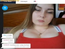 Tetona tramposo en cam