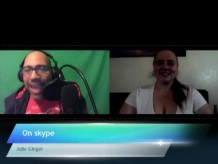 Julie Ginger con Jiggy Jaguar Entrevista por Skype