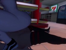 Empleado de tienda 7/11 se folla a un cliente desesperado teaser | Vrchat