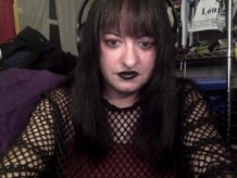 HOT Goth transgirl webcam chat