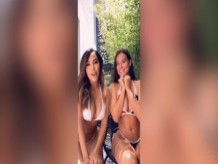 ¡Lela Star X Lana Rhoades comparten una polla el 4 de julio!