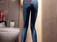 Recopilación de mojar mis jeans y salir de mis tacones altos y pantalones