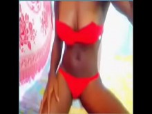 amateur ébano chick muestra cuerpo -