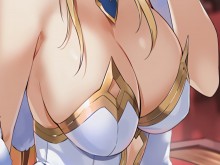 El desafío imposible de noviembre sin nueces de Artoria, parte 2 (Hentai JOI)