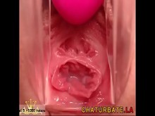 Gyno Cam Primer plano Vagina Cuello uterino Siswet19 - mi chat www.sheer.com&sol;siswet