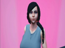 Personalizado hembra 3d: gameplay episodio-02 - personalizando la chica increíble posición linda 3d que mostrando videos femeninos.