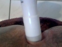 Me follo con un vibrador