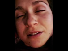 "¡Oh, joder, me estoy acabando en tu polla!"