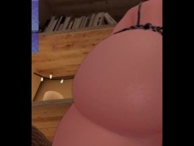 Gimiendo y cumming duro en perrito