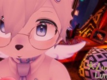 La cita con el cachorro tímido femboy se vuelve íntimo.