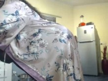 Burla de la franja de bbw africano de culo gordo