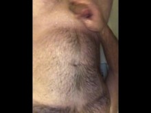 Compilación de la masturbación de ducha masculina en solitario hasta que pruebe mi semen mientras estaba sextando en Snapchat para los fanáticos