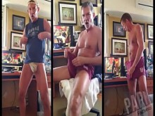 Alpha Maches pervy Papifachero y Patrick Hoffmann & Commat; Skype muestra su fuerza y ​​grandes erecciones para mostrar dominio y ...