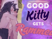 La chica de gato se follan sin sentido por el novio amoroso - ASMR Audio para mujeres