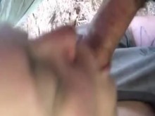 Chupando polla macho POV