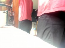 relajándose en el sol