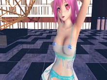 【MMD】 Pink Cat 【touhou】 r - 18