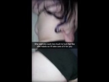 Sus maridos en el trabajo ella quiere que la quede embarazada