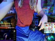 Applio de mi polla para seguir y jugar con mi prepucio en Joystick TV