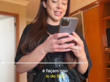 Backstage y charla con la actriz brasileña más famosa de hoy Luiza Marita