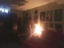 Beth preparándose para ir a la cama otra vez