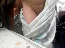 relajante después de la ducha webcam masculino