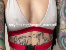 Momento de fuga de coño picante de 18 años