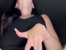 Esposa sexy habla sucio y se masturba le envía video al mejor amigo de su marido pidiéndole que se masturbe