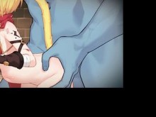 LINDA GATA RUBIA DE 18 AÑOS FOLLADA POR UN MONSTRUO GIGANTE - ARENA STORY