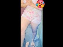 Bañando y jugando mis martes