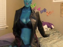 Liara la Asari de Mass Effect