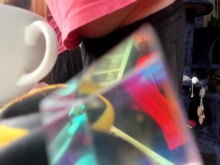 cámara web matutina en un día soleado