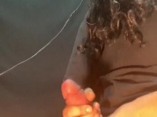 ¡Enorme cuerda de semen con tiempo de suspensión en cámara lenta! ¿Quién quiere atraparlo? di ahhhh!