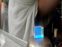 relajándose por la mañana