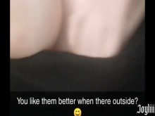 Enviar mensajes de texto al padre de mi mejor amigo en Snapchat hasta que CUUM @joyliii_real