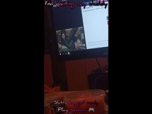 Slutty Femboy espera a papá en video chat