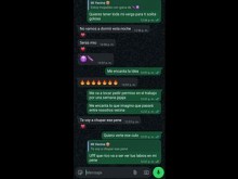 Chat caliente en WhatsApp con mi vecina cachonda y casada