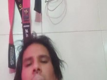 tuve que parar, me dolia la mano