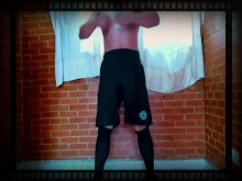 Entrenando y sudando sin camisa día 1 primer video