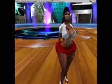 Second Life - Patinaje sexy