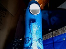 Facefucking juguete automático casero