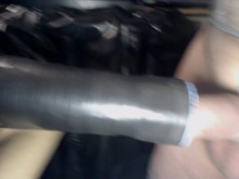 Primero mire mi "máquina" casera de autogolpe mientras fumo