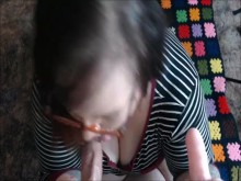 BBW chupa dos pollas grandes