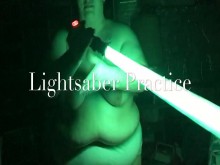 Boobs Ross - Práctica de sable de luz 1