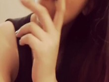 Miss Dee Nicotina Fetiche Fumar para sus fans #01