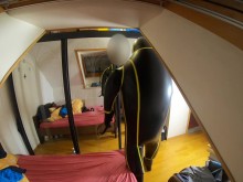 Traje inflable contra sobreinflación - md-latex - Cyborg