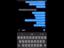 ENGAÑANDO A MI NOVIO CON UNA FEMBOY- Sexting, Cumming en video